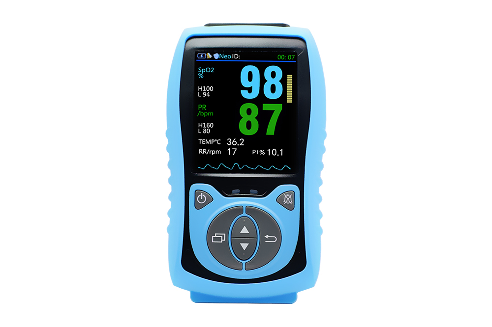 手持式体温呼吸脉搏血氧监测仪（DB15）